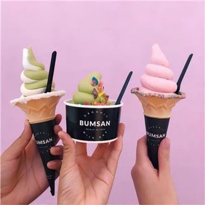 Бумажные контейнеры для мороженого от 100 до 500 мл