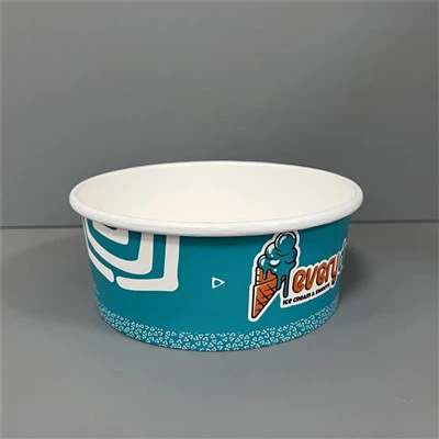 Бумажные миски для мороженого